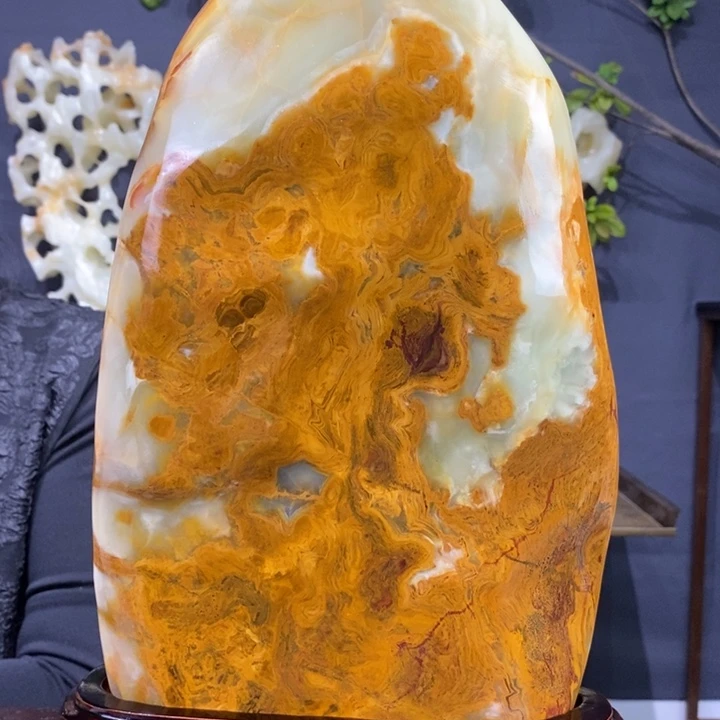 石材精品古青石摆件