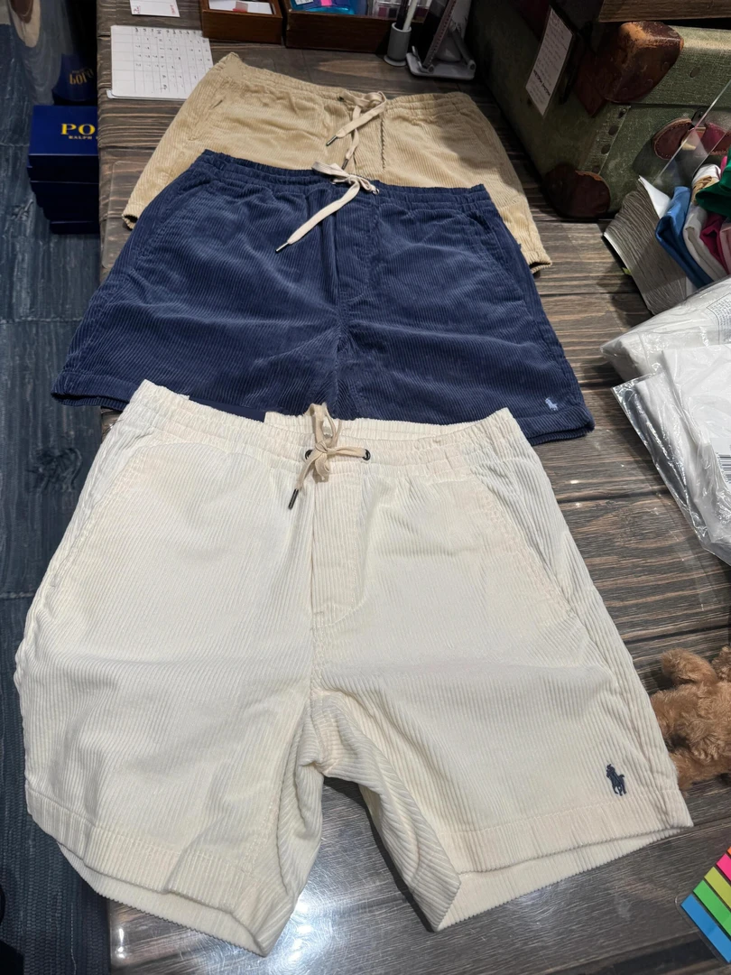 小马 灯芯短裤 老钱风 男人的杀手锏 轻松穿出高级感