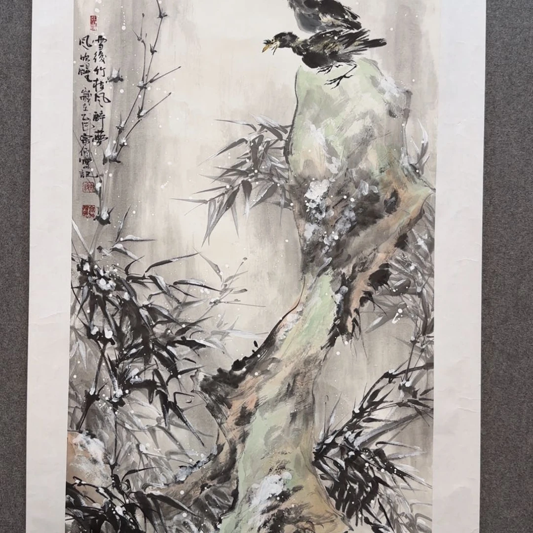 国画谢宗伯老师手绘作品