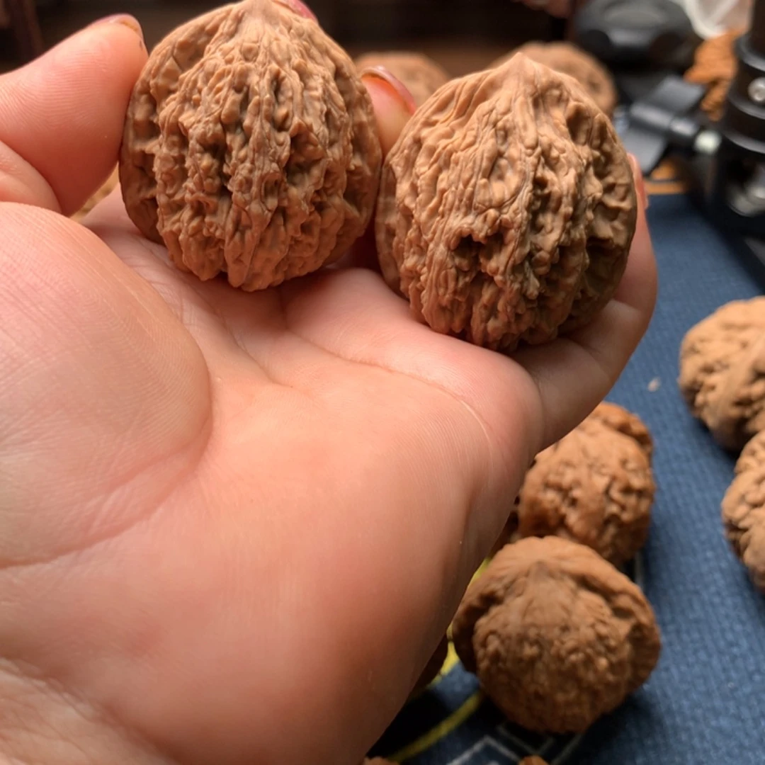 【闪购商品】把件文玩核桃买**。虎头38
