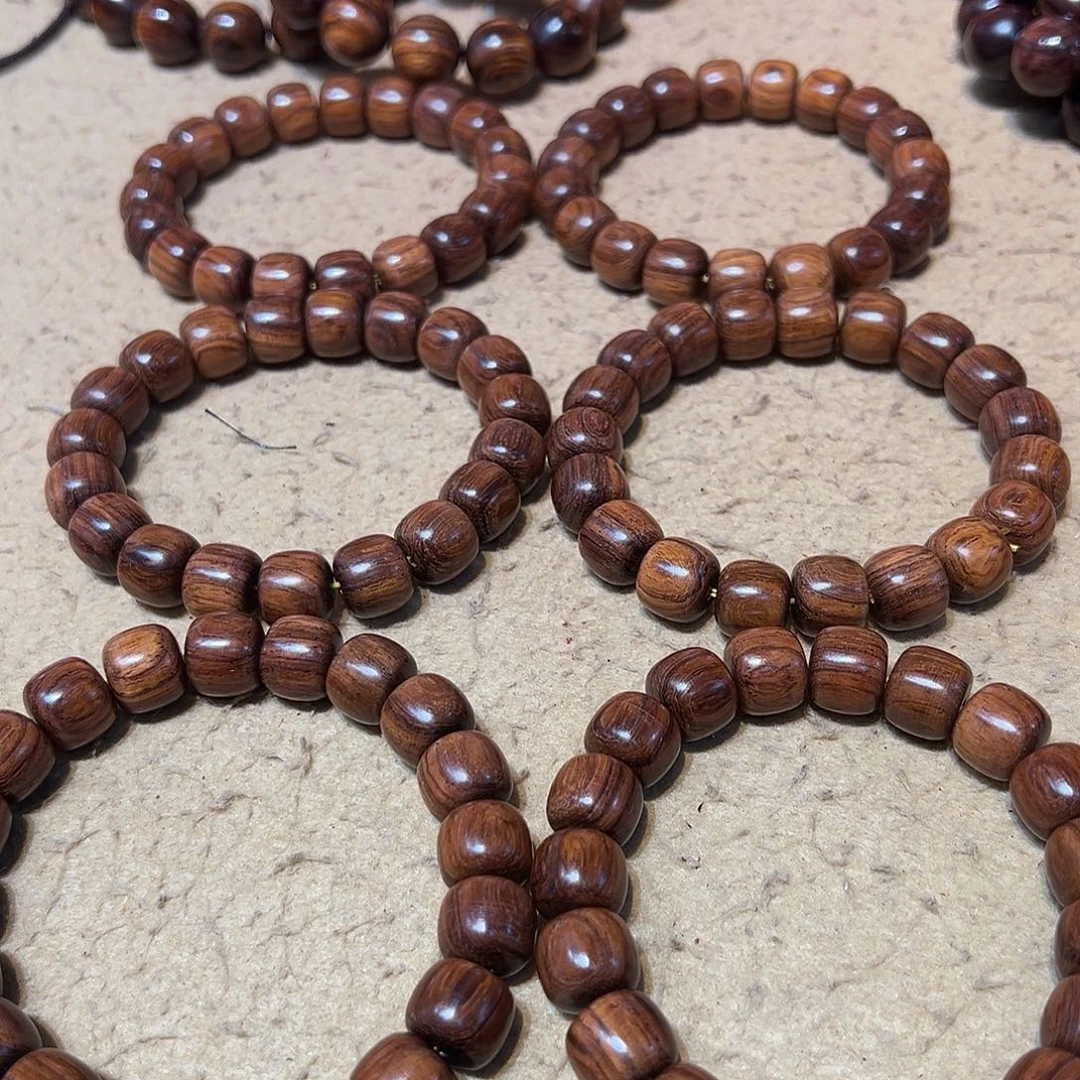 手串/手链黄花梨/降香黄檀1.2海黄老型顺纹老油梨