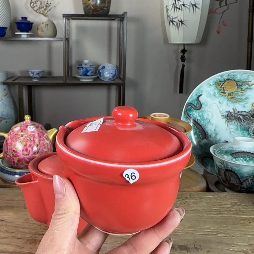 杯景德镇陶瓷柴烧多人