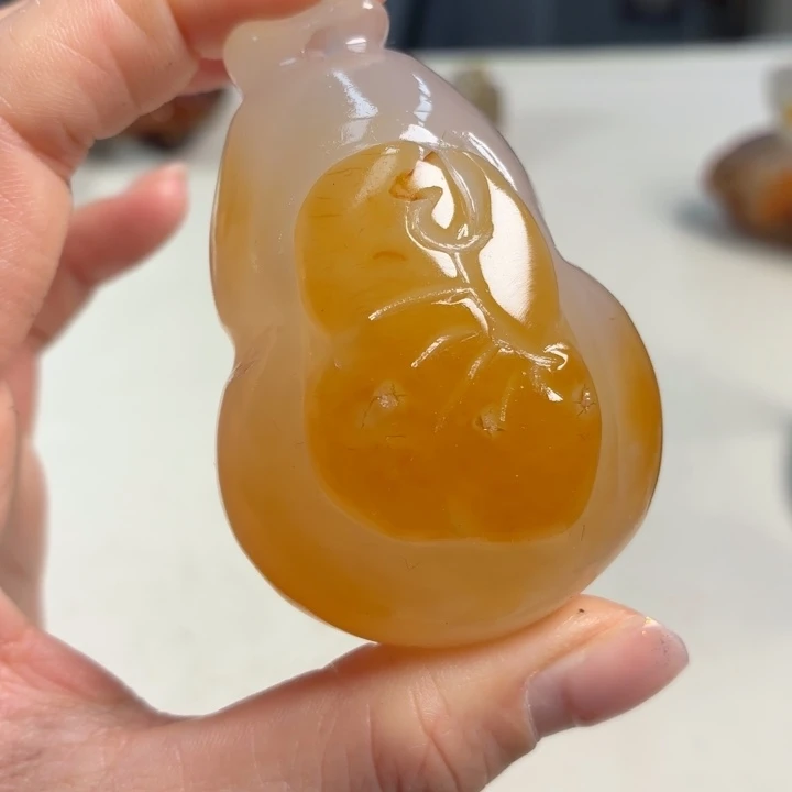 玛瑙/玉髓未镶嵌吊坠(不含链)