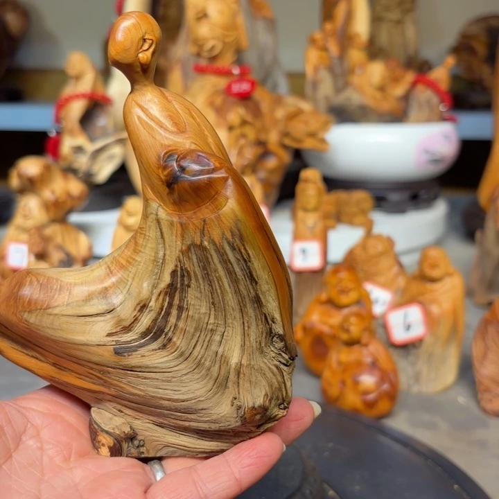 柏木太行崖柏无相佛