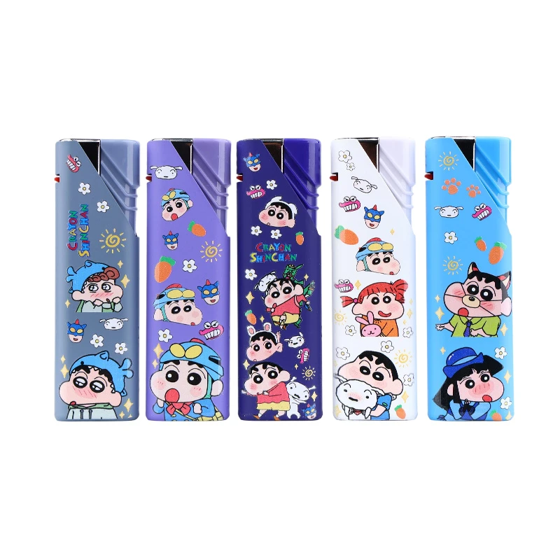 个性创意蓝焰直冲金属防风可爱卡通打火机