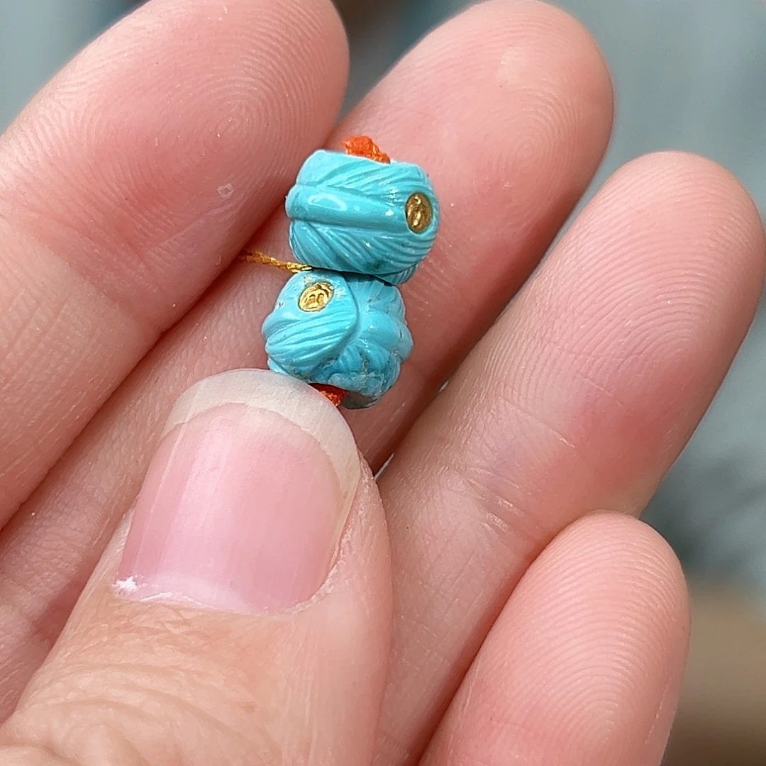 绿松石珠宝奇石未镶嵌