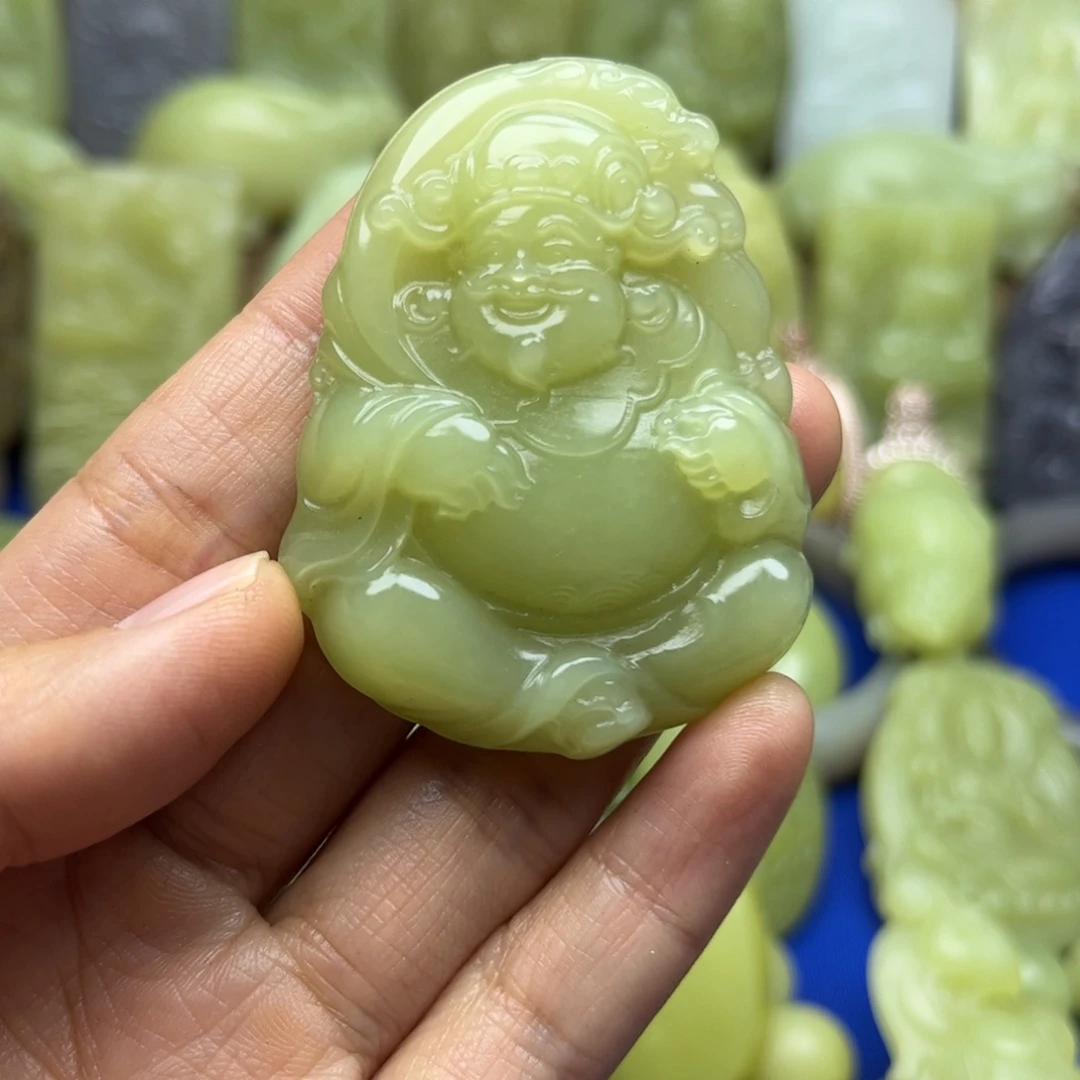 ꧁***꧂和田玉未镶嵌颈饰