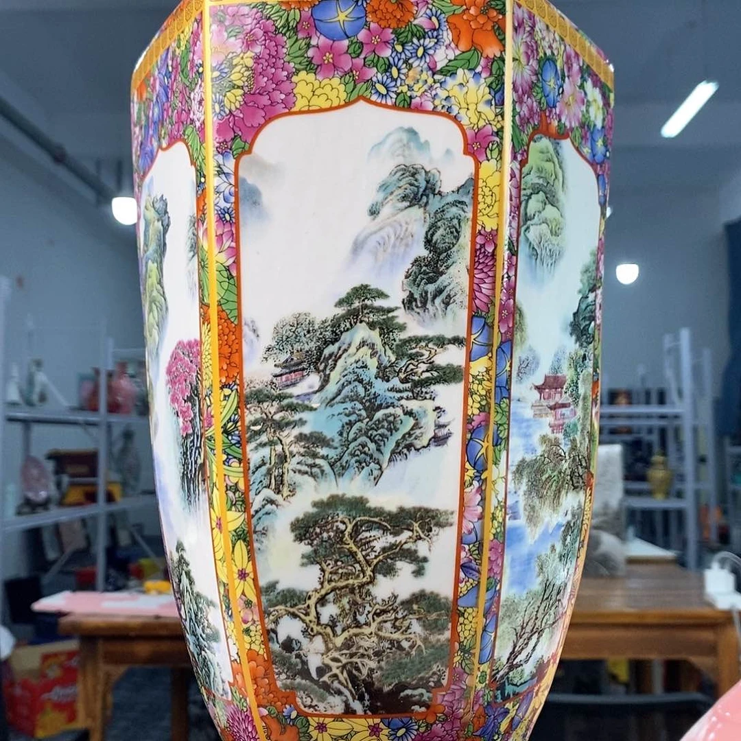 景德镇陶瓷花瓶摆件