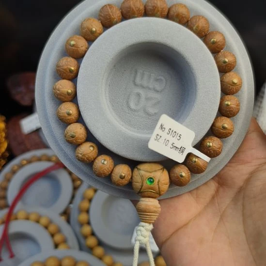 凤眼菩提吊坠10.5mm铜钉  1015