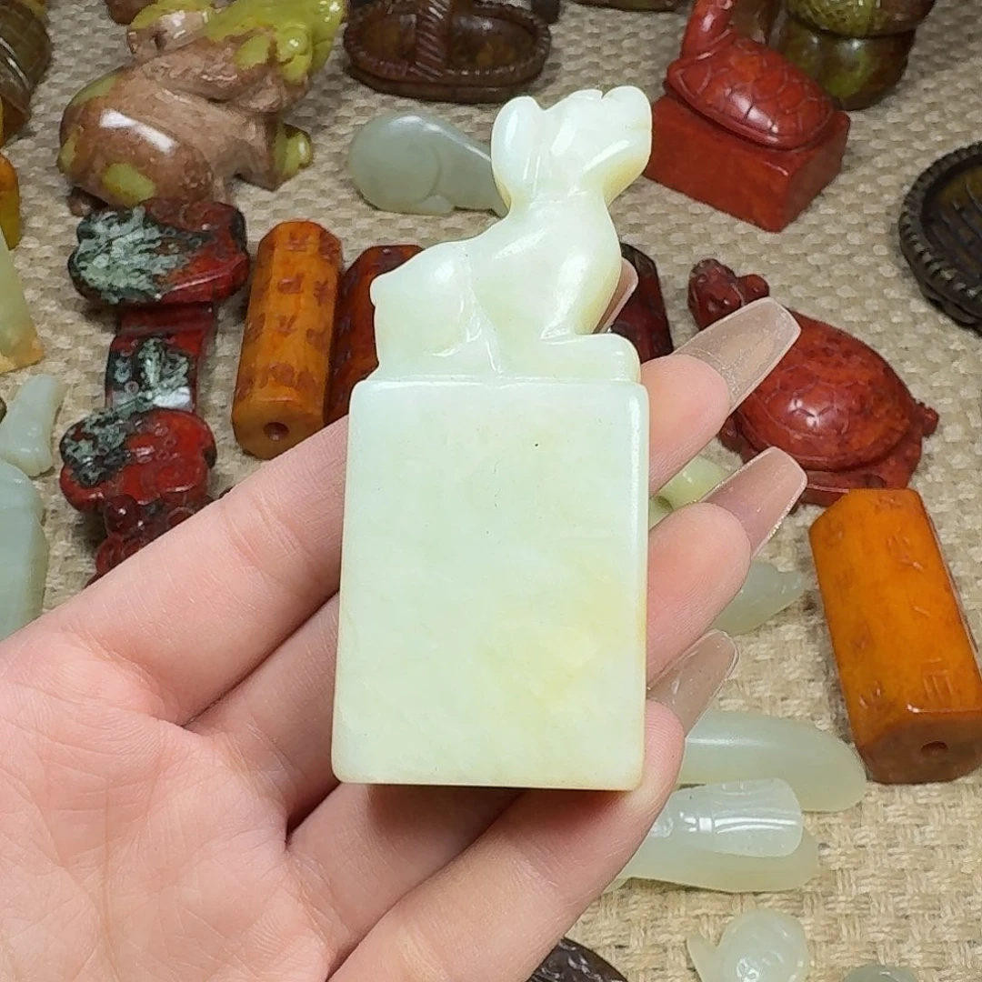 白玉菩提吊坠挂件