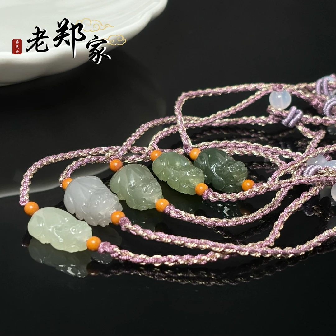 【老郑家】和田玉貔貅手链（多样性发1件）1520