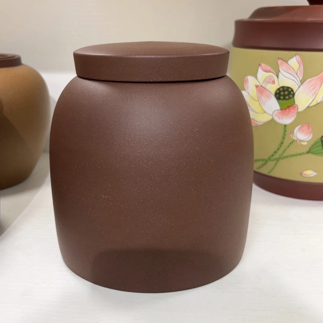 紫砂茶叶罐宜兴茶叶罐