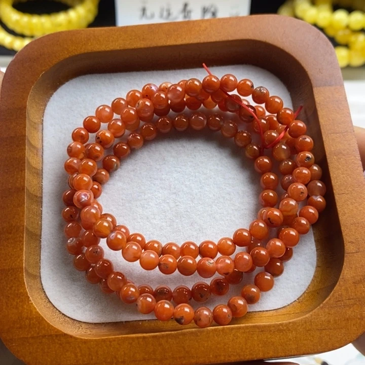 南红玛瑙散珠未镶嵌S*悦手串