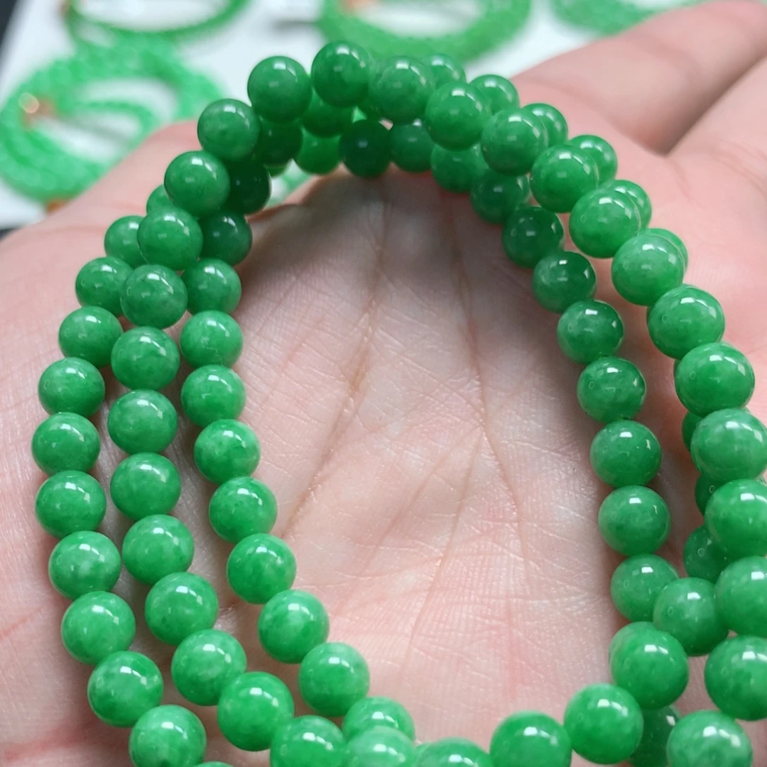 翡翠未镶嵌手链翡翠