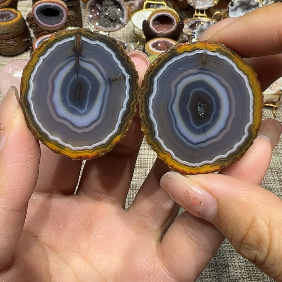 玛瑙/玉髓未镶嵌摆件