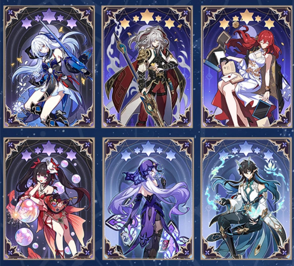 【星穹铁道】冰箱贴 (插队专用) 不梵文创磁吸100*75*10mm