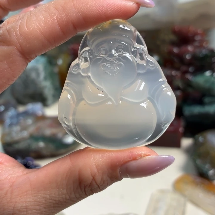 玛瑙/玉髓未镶嵌吊坠(不含链)