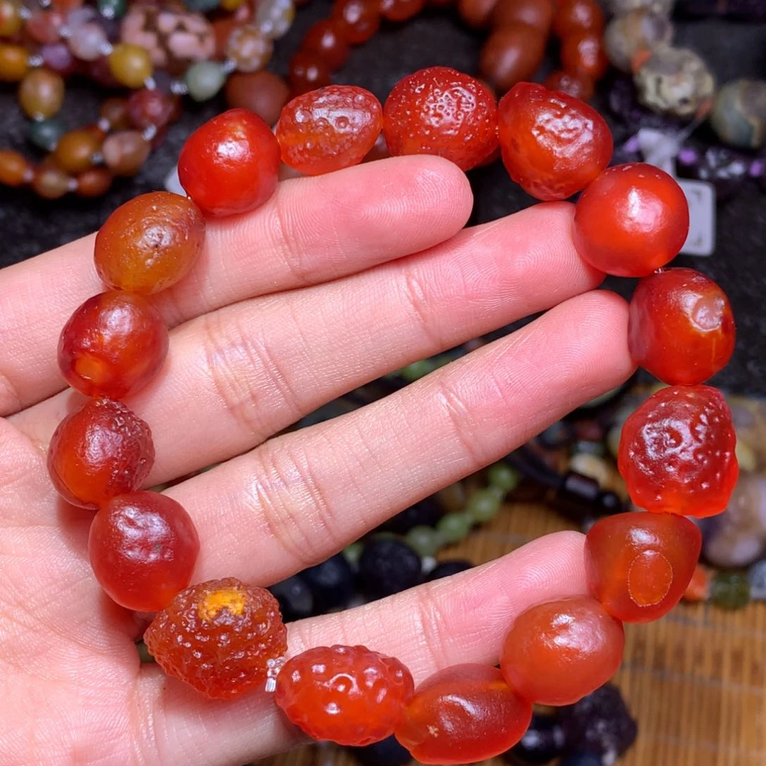 未镶嵌玛瑙/玉髓珠宝半成品