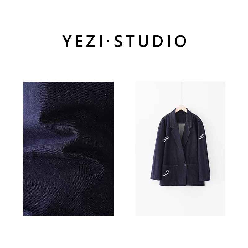 【唱片】双股百百棉原色环保洗牛仔西装外套24315602