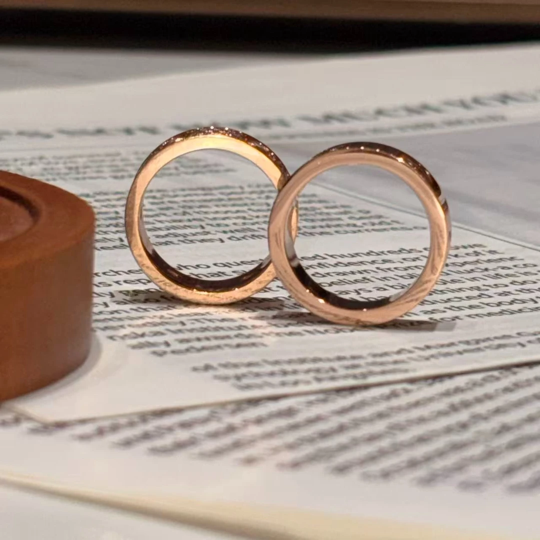 合金戒指  2love戒指真爱  经典款戒指