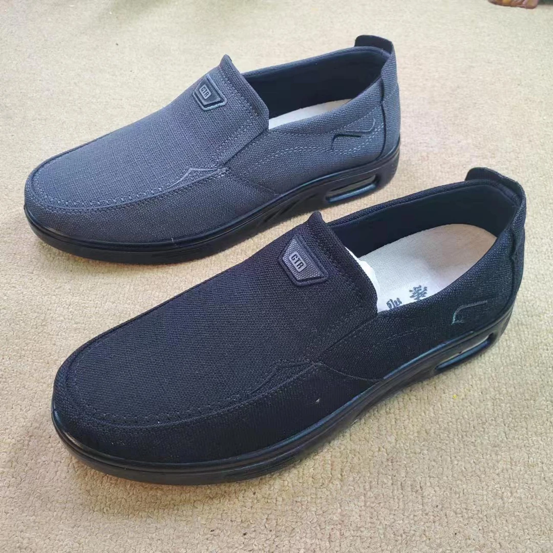 荣顺春秋老北京布鞋男休闲中老年爸爸单鞋软底轻便防滑宽松舒适鞋