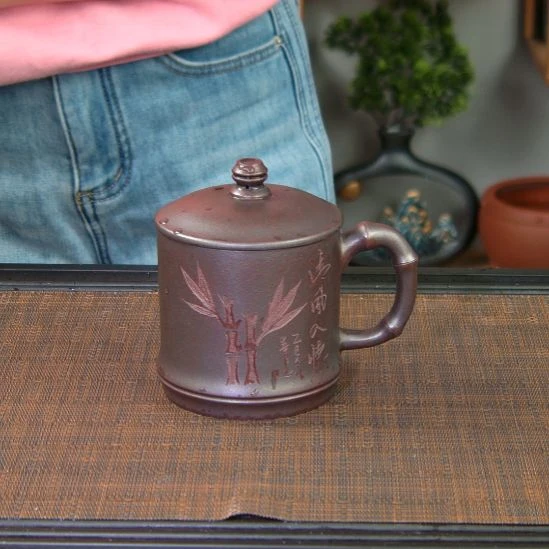 紫砂茶杯高货放漏