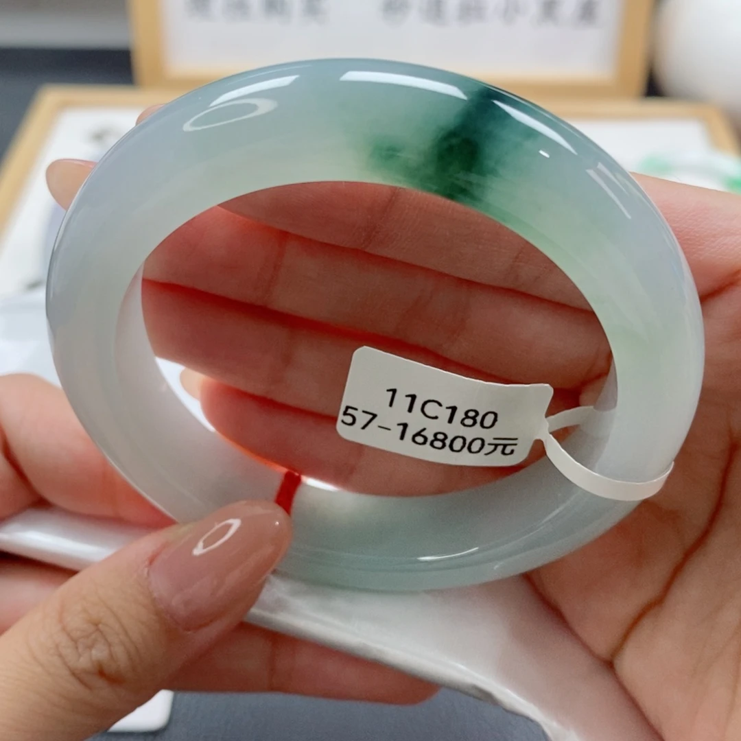 未镶嵌手镯翡翠天然A货翡翠手镯