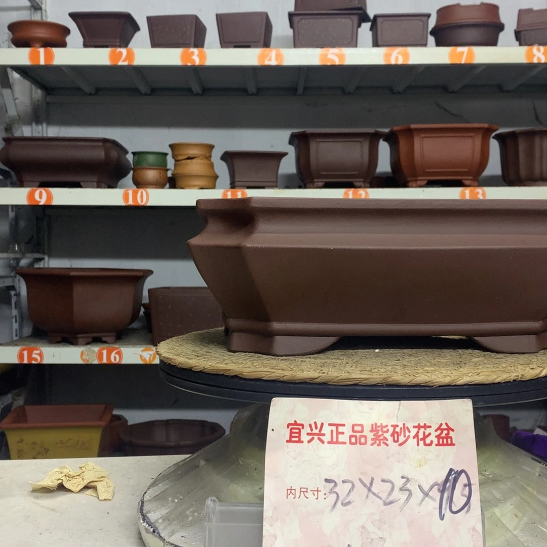 紫砂花盆宜兴紫砂花盆包邮