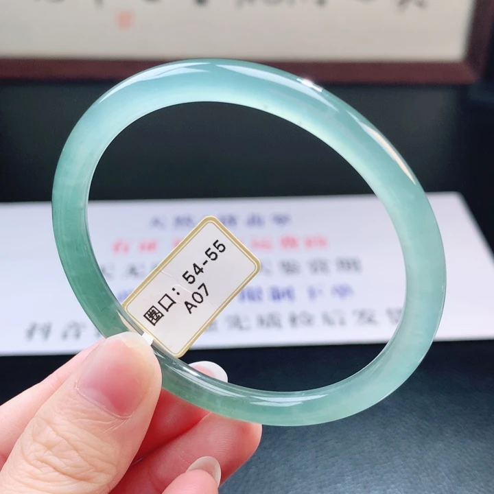 翡翠未镶嵌手镯翡翠手镯67