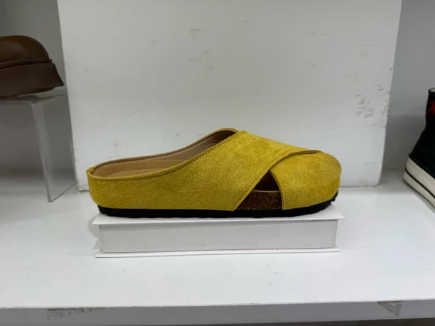 002法式平底夏季百搭松糕底