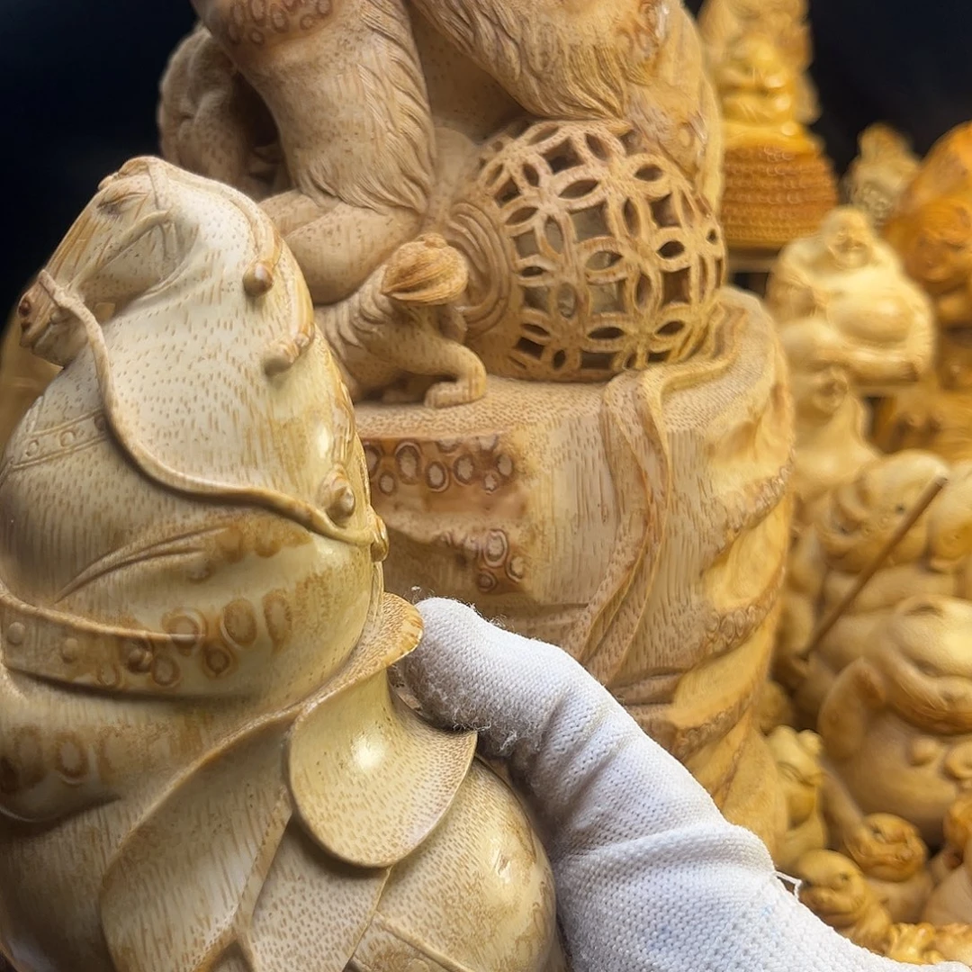 竹文***竹根的雕刻艺术