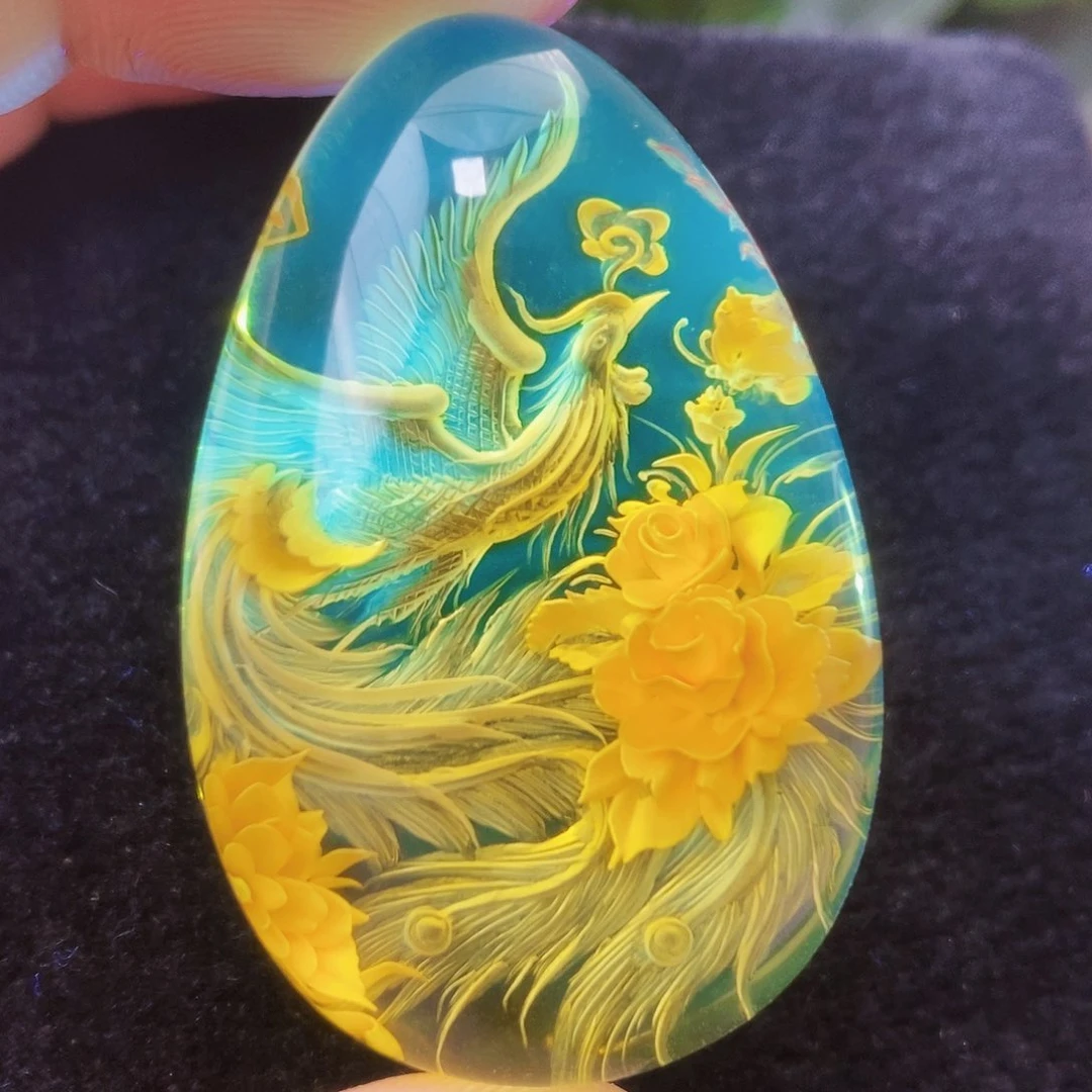 【闪购商品】金珀吊坠(不含链)未镶嵌