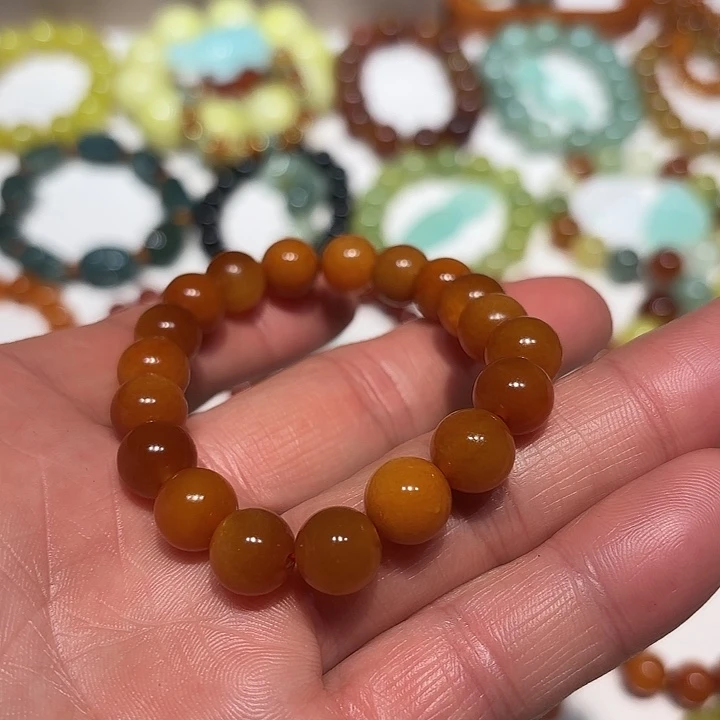 蛇纹石玉未镶嵌手串