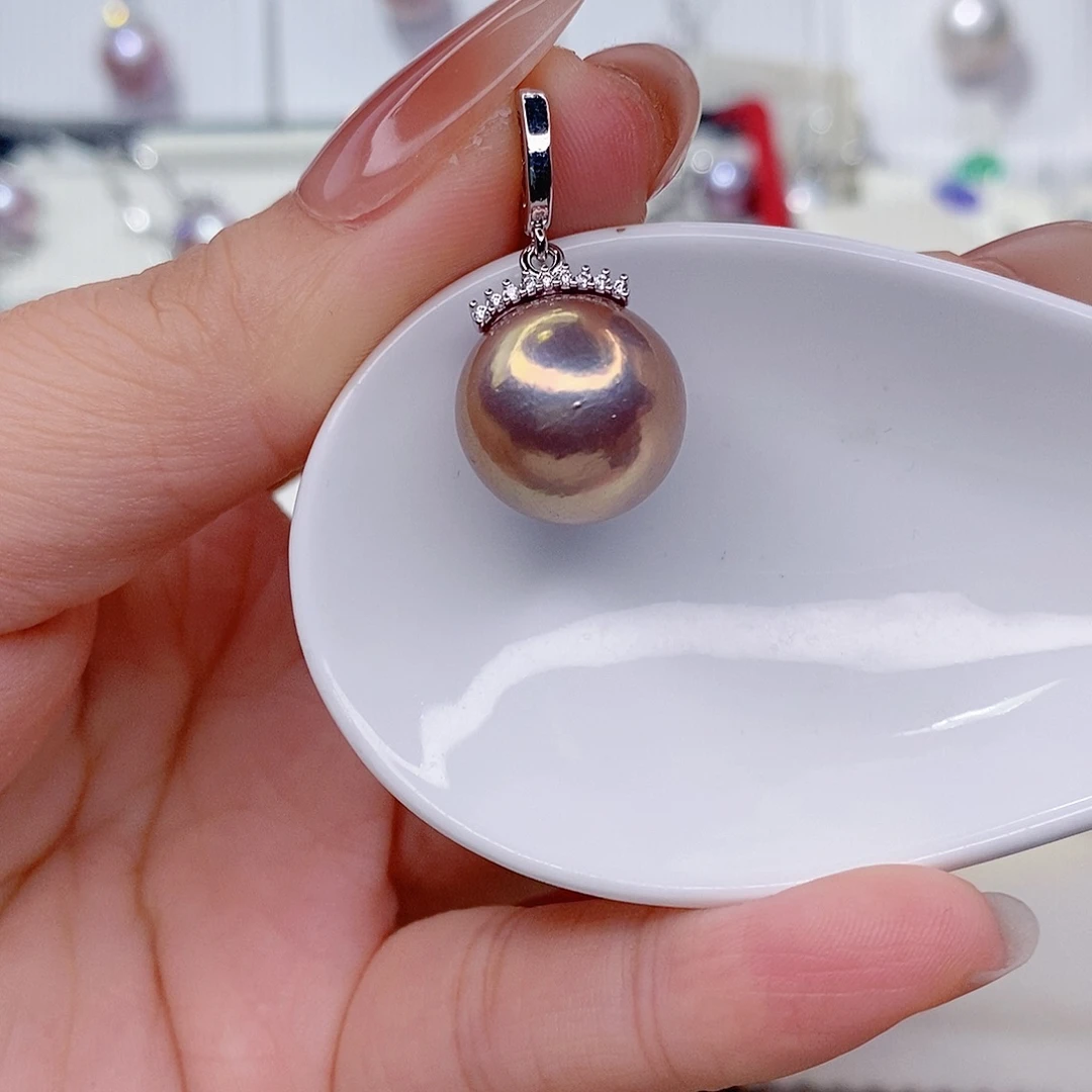吊坠(赠链)淡水珍珠未镶嵌14➕