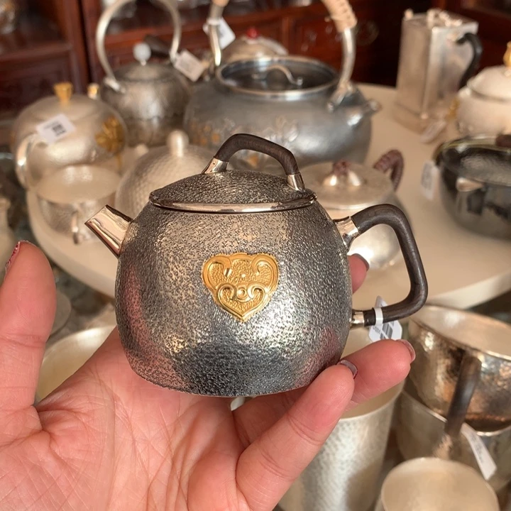 足银999如意小泡壶150容量