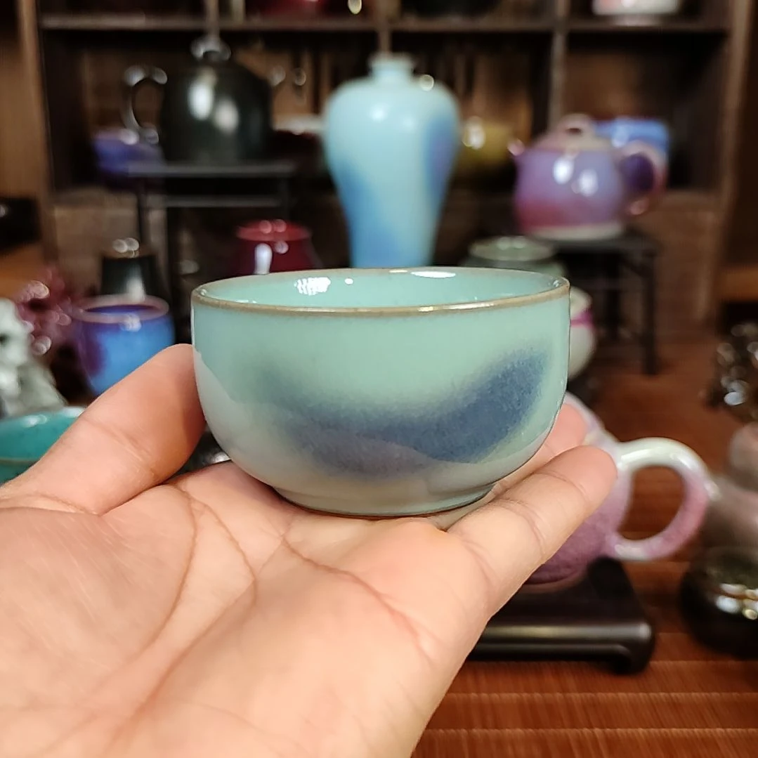 其他钧窑瓷器钧窑瓷器杯