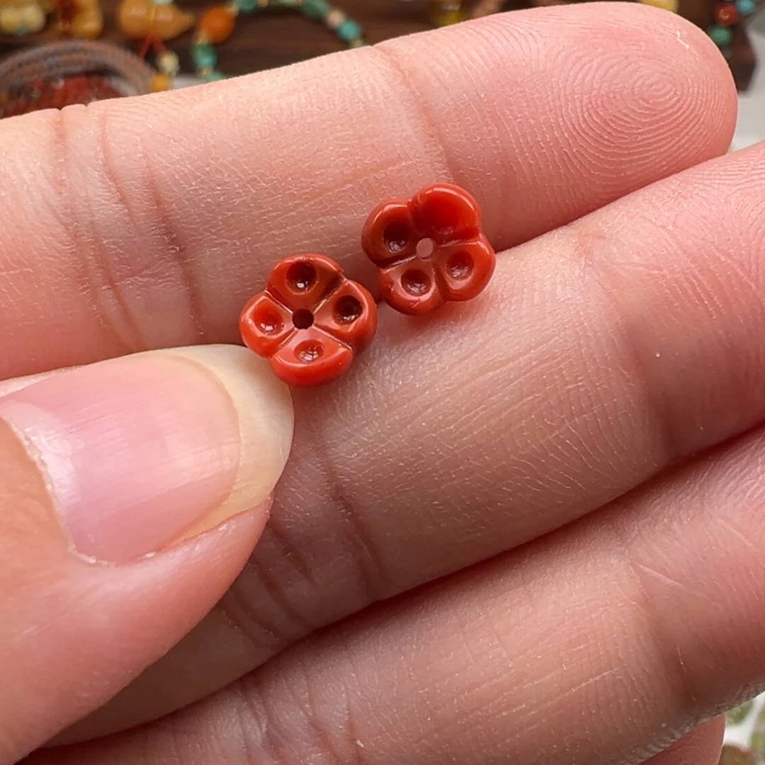 颈饰未镶嵌南红玛瑙