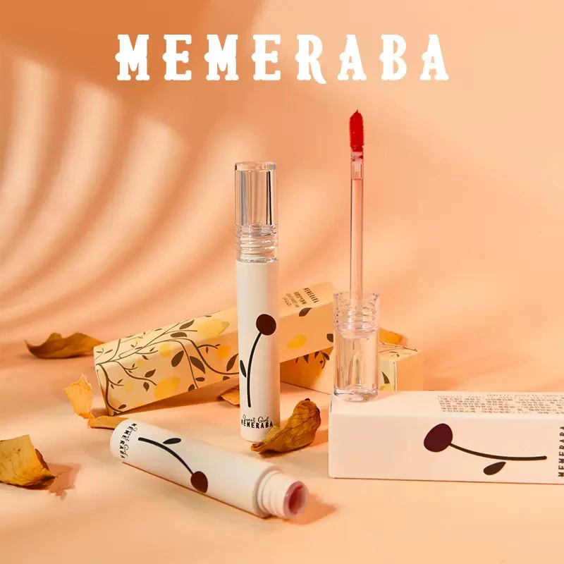 美美热巴轻甜空气唇釉丝绒雾面哑光唇彩平价女学生款保湿显白口红