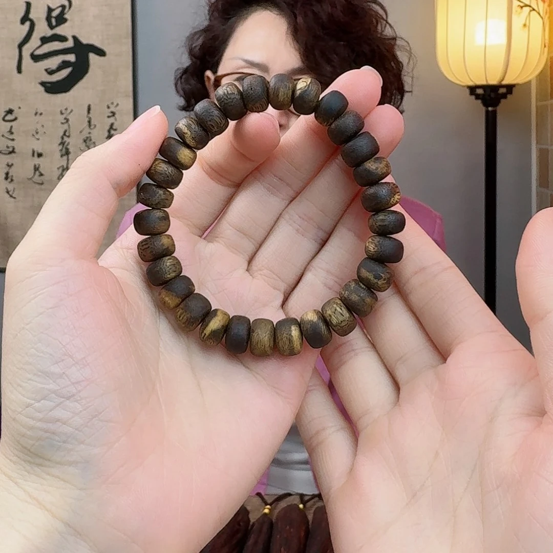 沉香手串海南尖峰岭白奇1.0