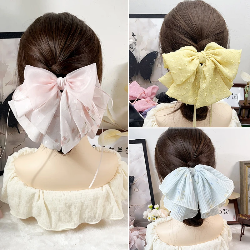 【2单飞】百搭少女风仙女风古风网红爆款超仙抓夹弹簧夹发饰发簪