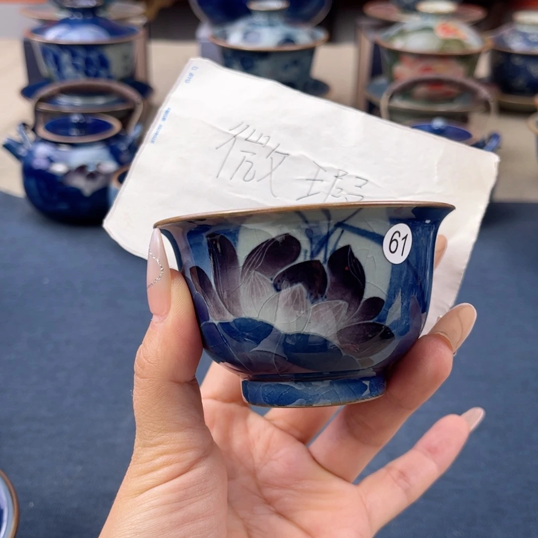 杯景德镇手绘手工茶具