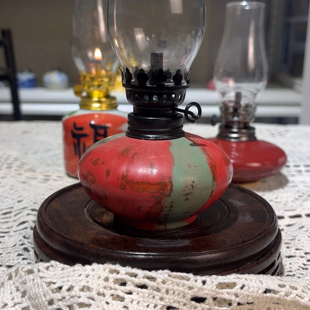 摆件景德镇陶瓷香薰灯