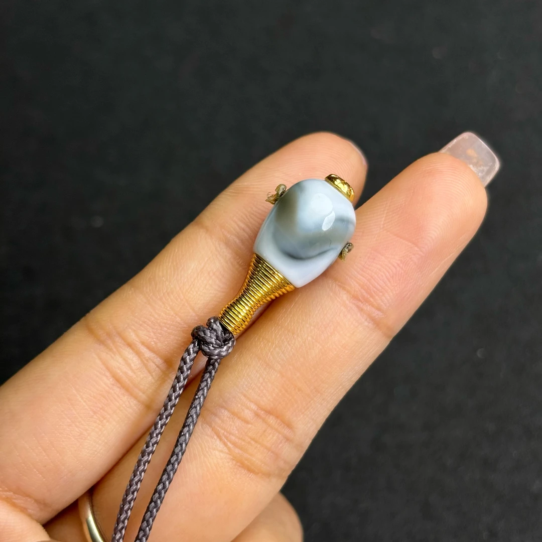 白化料珠改玛瑙精工虎牙三通水滴三通尺寸10mm+高油高渗透配饰