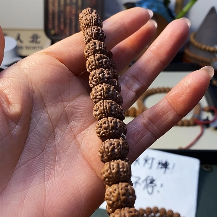 择***然手串金刚菩提精挑老树王12.7