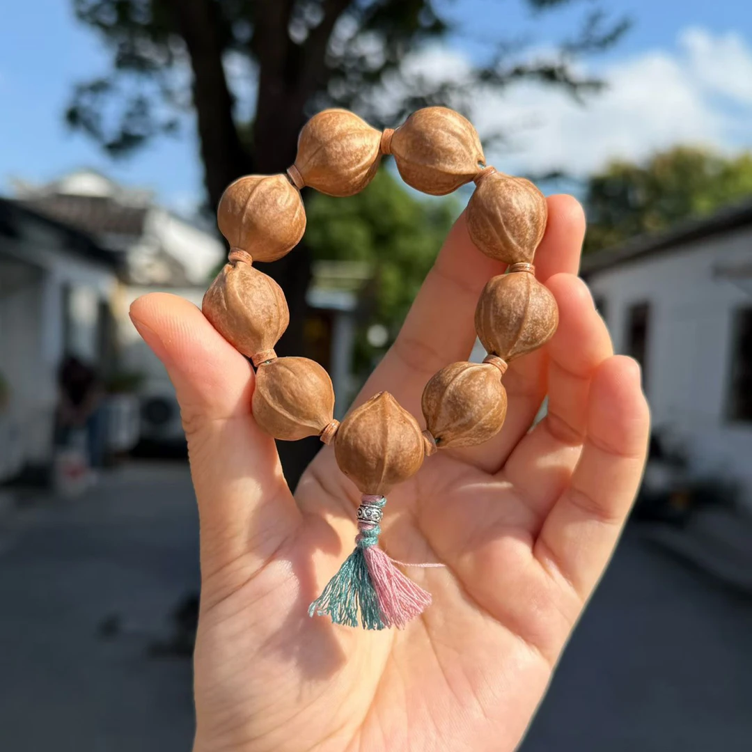 《正圆铁核》手捻!短圆老料直径18mm颗颗精选手捻!红皮梅林铁核!