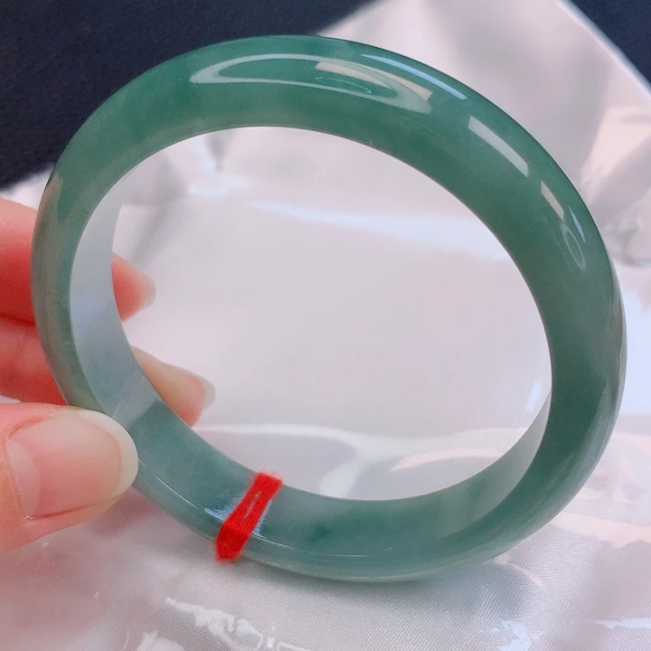 翡翠未镶嵌手镯58。59