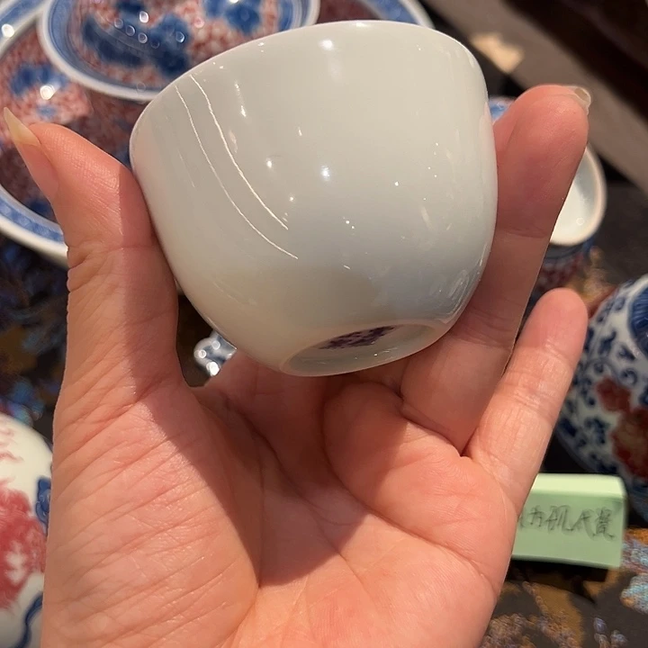 堂钟正窑柴窑糯米胎玛瑙釉