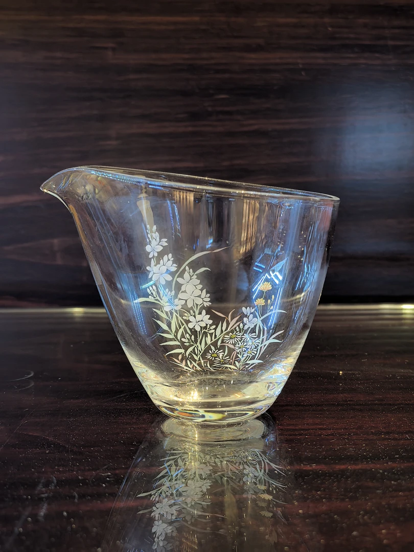 陈升号 兰花水滴公道杯