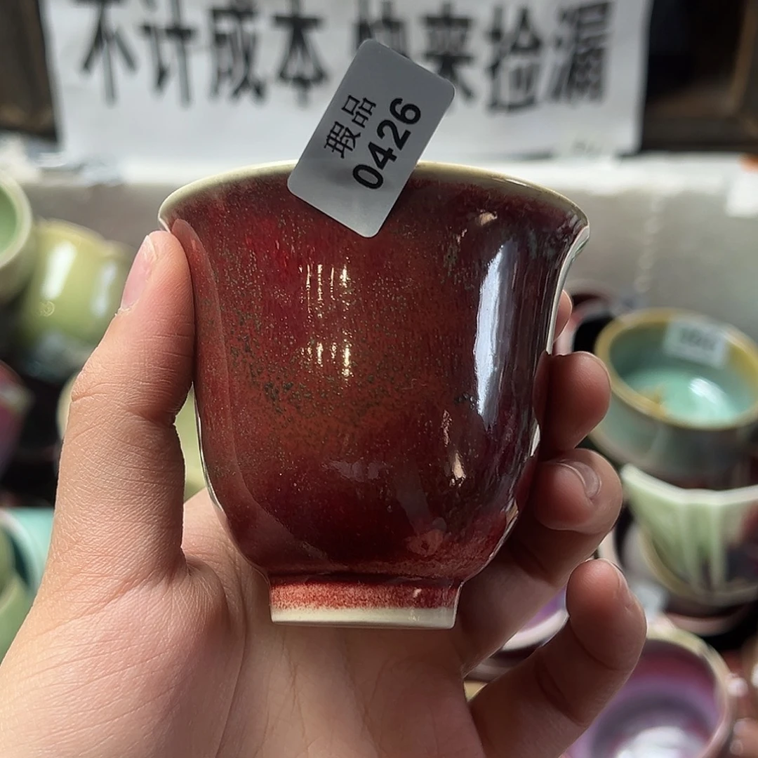 陶摆件窑口自销原矿钧瓷
