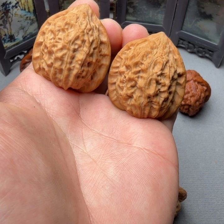 吊坠文玩核桃金牛35